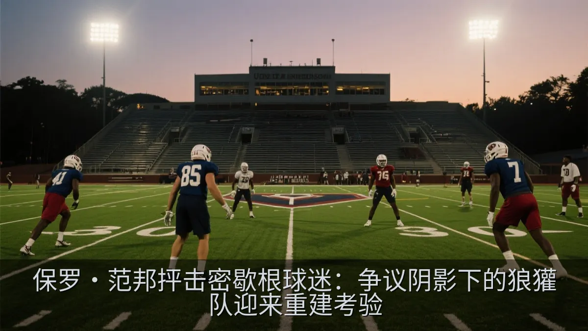 保罗·范邦抨击密歇根球迷：争议阴影下的狼獾队迎来重建考验