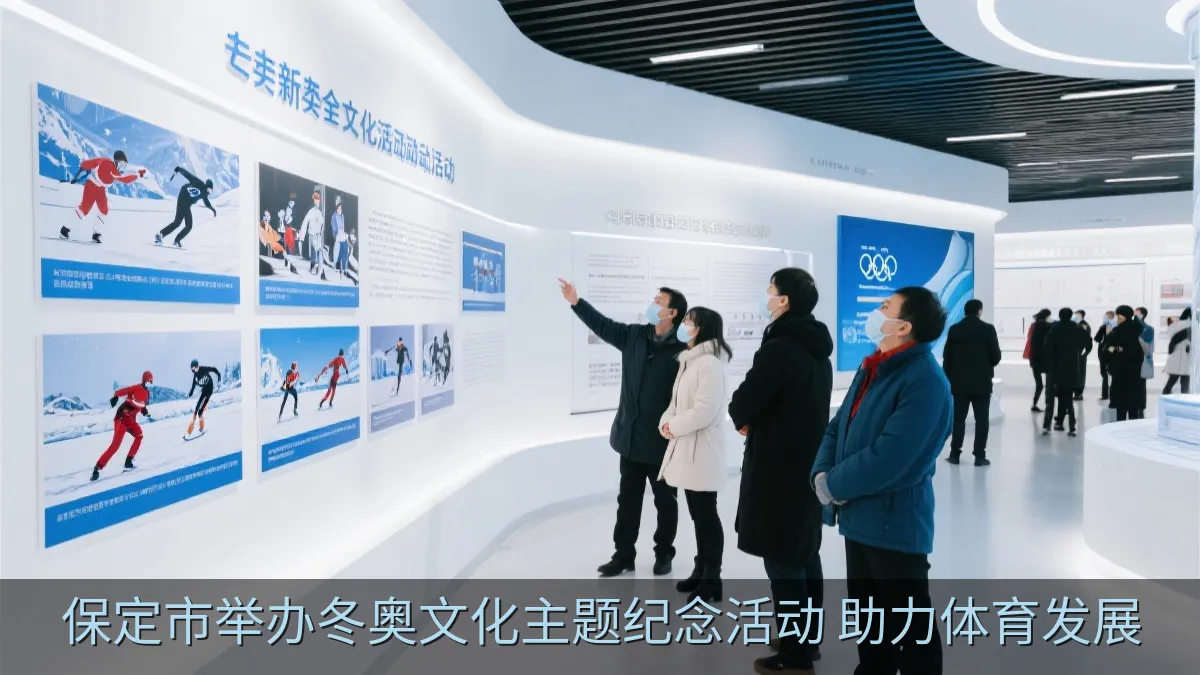 保定市举办冬奥文化主题纪念活动 助力体育发展