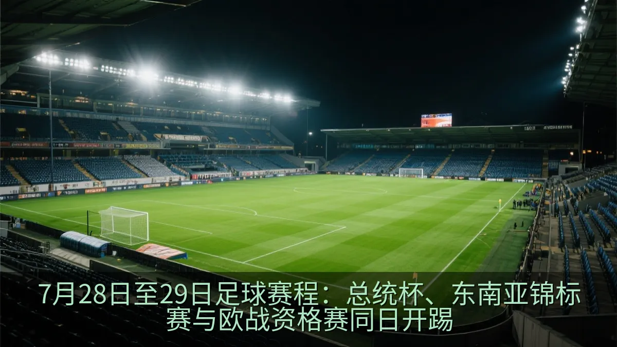7月28日至29日足球赛程：总统杯、东南亚锦标赛与欧战资格赛同日开踢