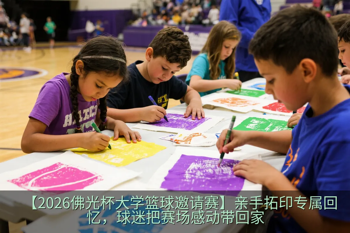 【2026佛光杯大学篮球邀请赛】亲手拓印专属回忆，球迷把赛场感动带回家