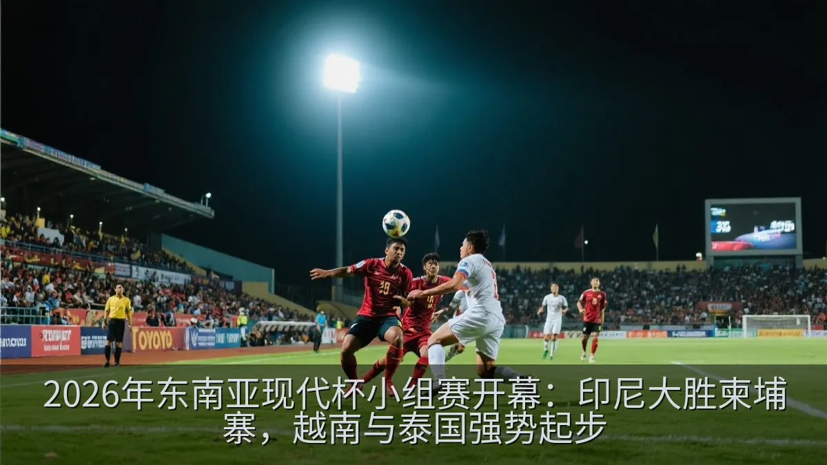 2026年东南亚现代杯小组赛开幕：印尼大胜柬埔寨，越南与泰国强势起步